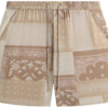 Kith Merch Lyocell Bandana Canvas Short