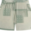 Kith Merch Silk Lyocell Bandana Short
