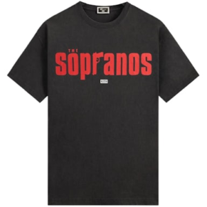 Kith Merch Double Black Sopranos T-Shirt